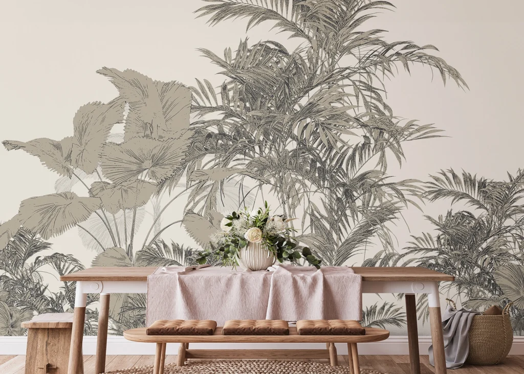 Wall Mural Tropical Composition, Made to Measure, FT5P 3083 5