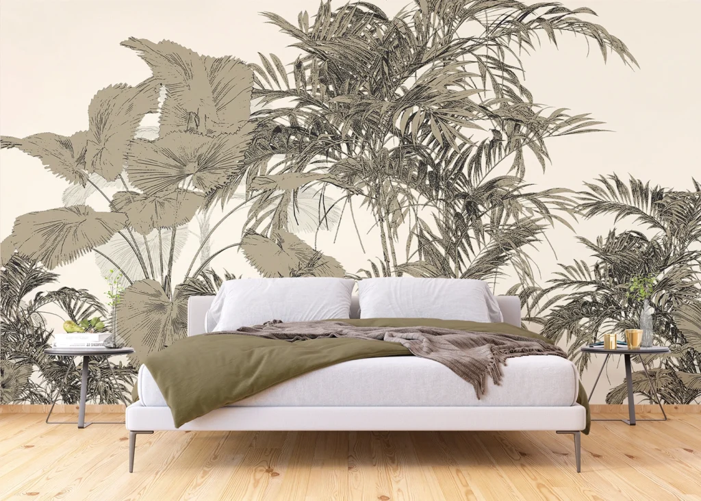 Wall Mural Tropical Composition, Made to Measure, FT5P 3083 3