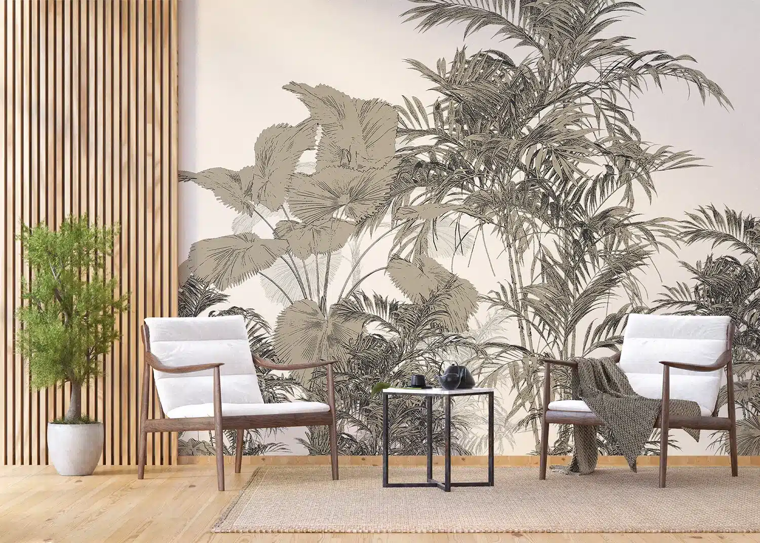 Tropical Composition | Made-to-Measure Wallpaper | Artlook | FT5P 3083 2