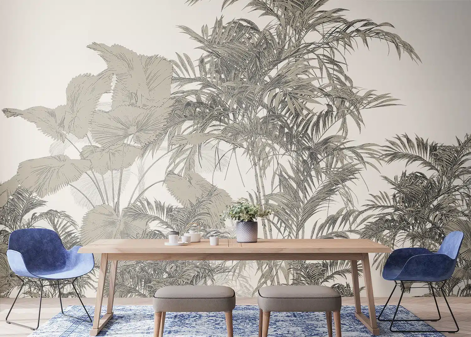 Tropical Composition | Made-to-Measure Wallpaper | Artlook | FT5P 3083 6