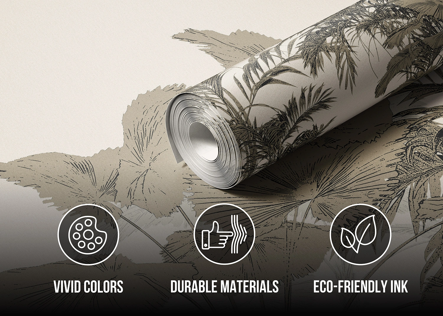 Wall Mural Tropical Composition, Made to Measure, FT5P 3083 7