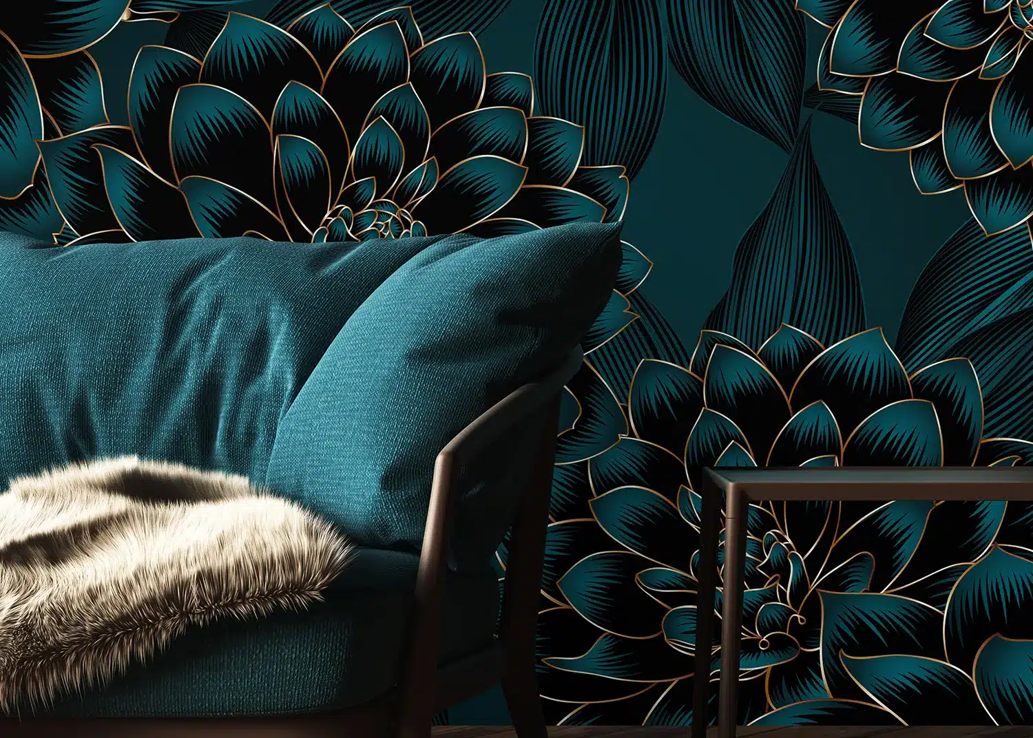 Night Dahlia | Made-to-Measure Wallpaper | Artlook | FT5P 3097 4