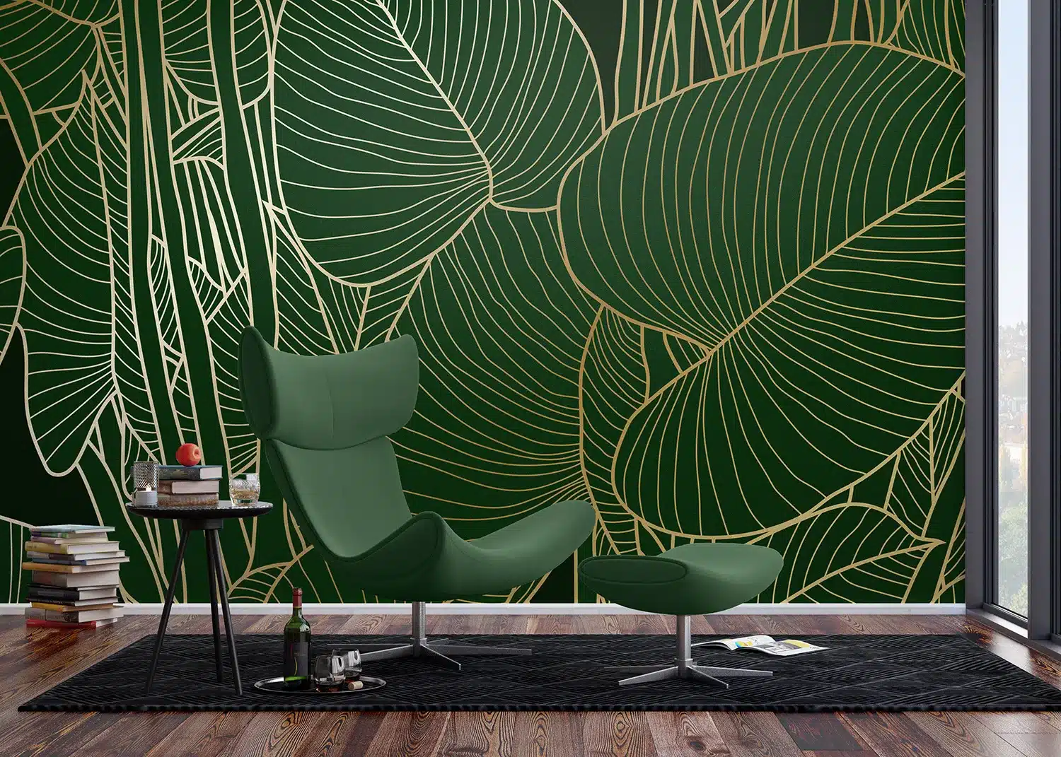 Golden Green | Made-to-Measure Wallpaper | Artlook | FT5P 3099 3