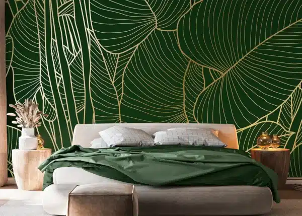 Golden Green | Made-to-Measure Wallpaper | Artlook | FT5P 3099