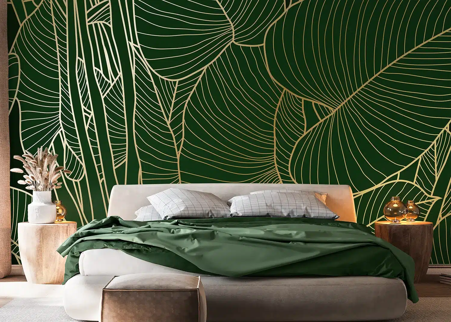 Golden Green | Made-to-Measure Wallpaper | Artlook | FT5P 3099