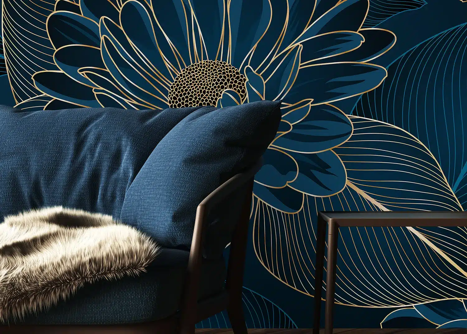 Chrysanthemums | Made-to-Measure Wallpaper | Artlook | FT5P 352001 2