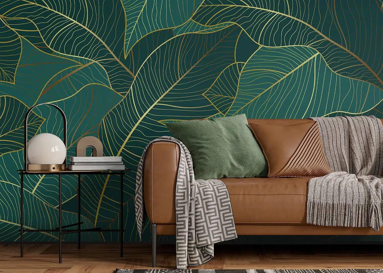 Emerald Leaves | Made-to-Measure Wallpaper | Artlook | FT5P 352005 2