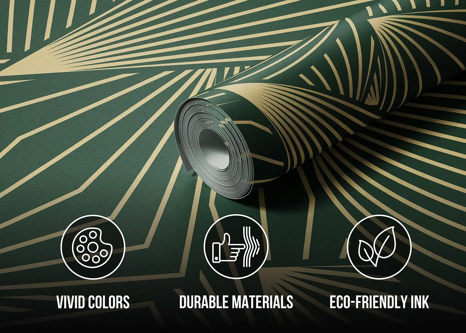 Wall Mural Golden Figures, Made to Measure, FT5P 352007 4