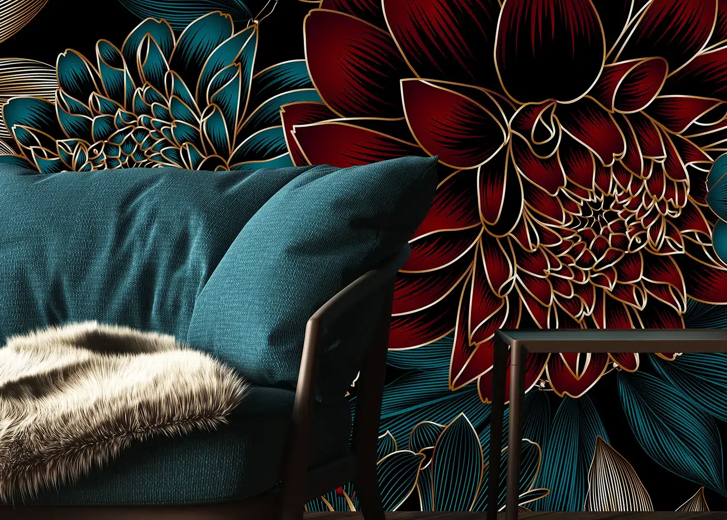 Elegant Dahlia | Made-to-Measure Wallpaper | Artlook | FT5P 352015 3