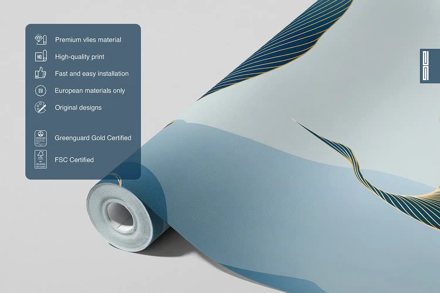 Wall Mural Cranes in the Fog, Made to Measure, FT5P 352017 5