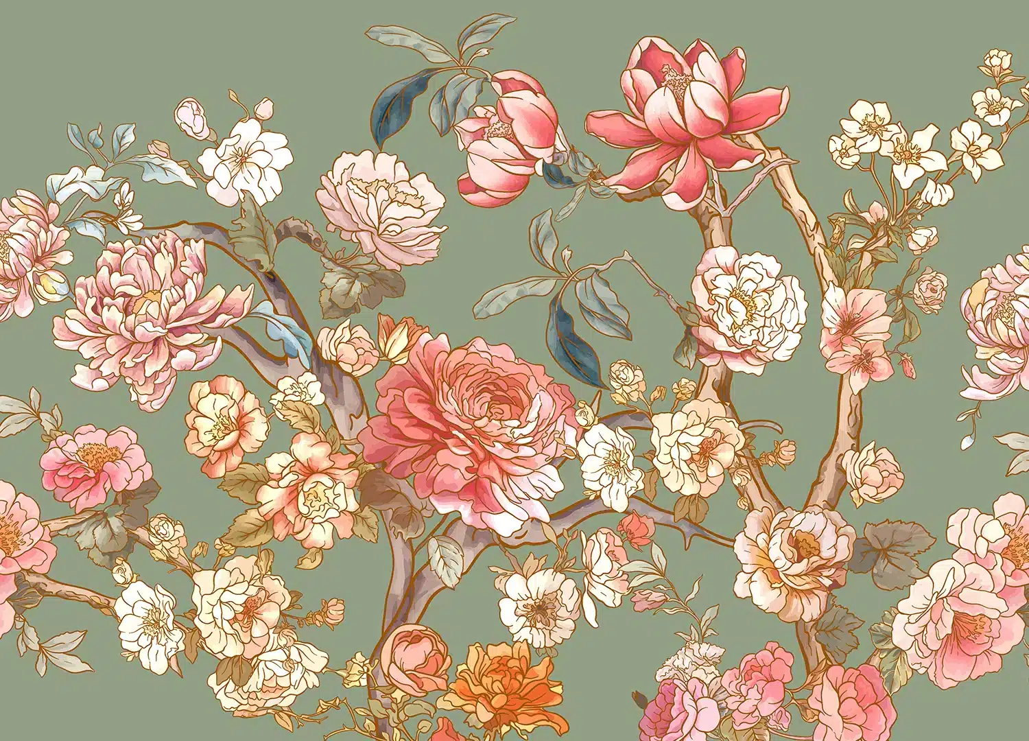 Blossom Trees | Made-to-Measure Wallpaper | Artlook | FT5P 352021