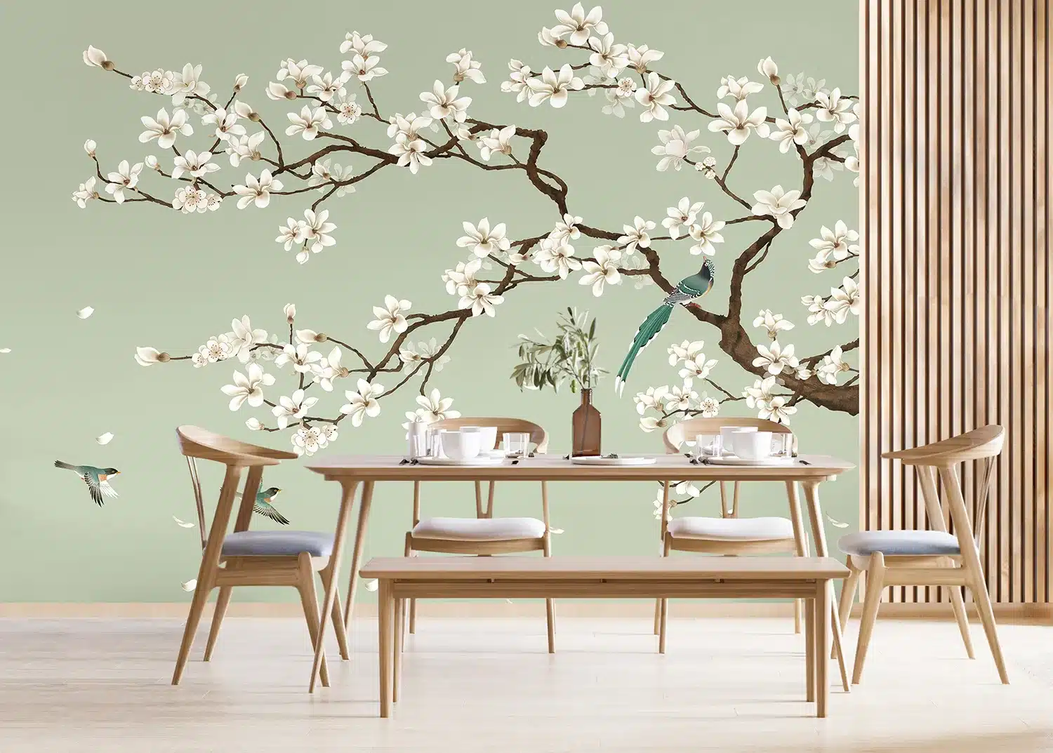 Green Chinoiseri | Made-to-Measure Wallpaper | Artlook | FT5P 352027 2