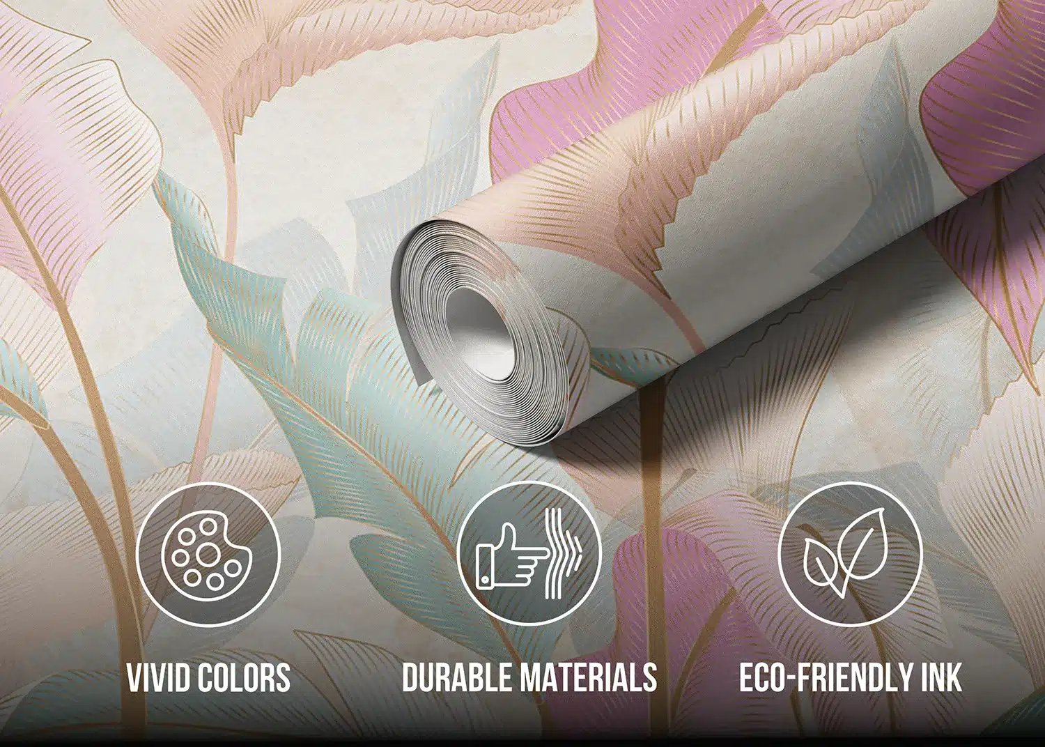 Exotic Leaves | Made-to-Measure Wallpaper | Artlook | FT5P 352031 5