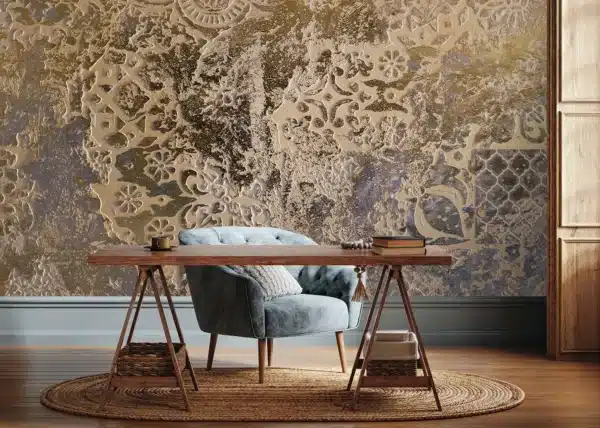 Golden Accents | Made-to-Measure Wallpaper | Artlook | FT5P 352043