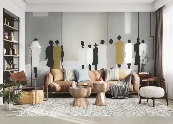 Drawn People | Made-to-Measure Wallpaper | Artlook | FT5P 352045