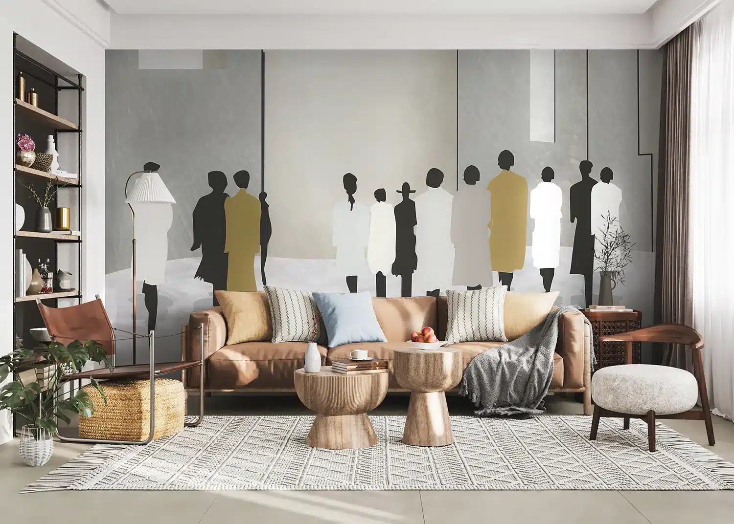 Drawn People | Made-to-Measure Wallpaper | Artlook | FT5P 352045