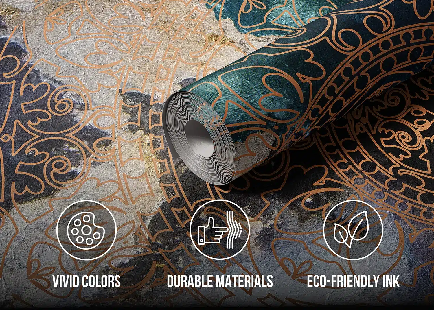 Blue Fumes | Made-to-Measure Wallpaper | Artlook | FT5P 352049 4