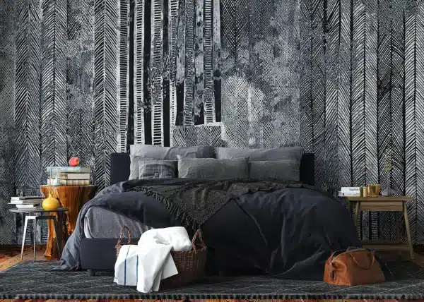 Grunge Tires | Made-to-Measure Wallpaper | Artlook | FT5P 352055