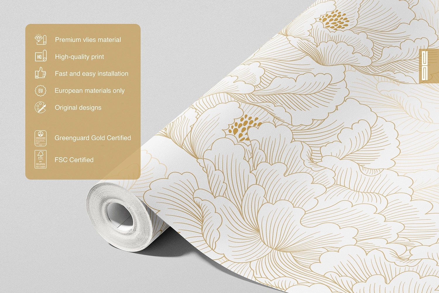 Wall Mural Japanese Bloom, Made to Measure, FT5P 352057 5