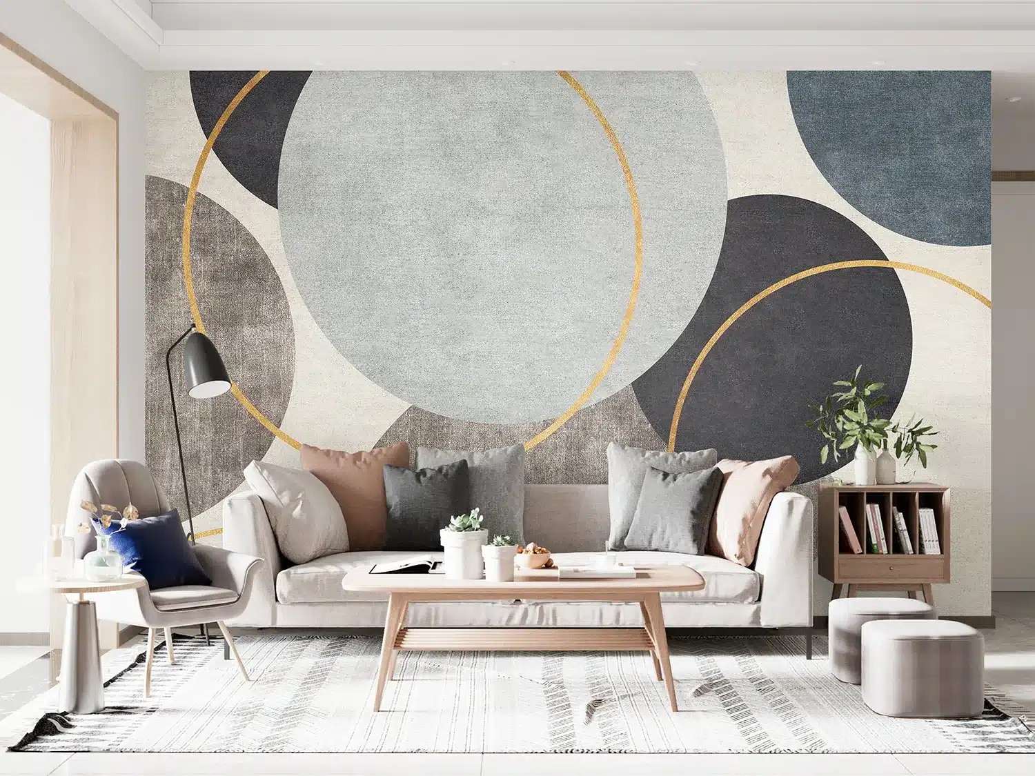 Wall Mural Contemporary Art, Made to Measure, FT5P 352059