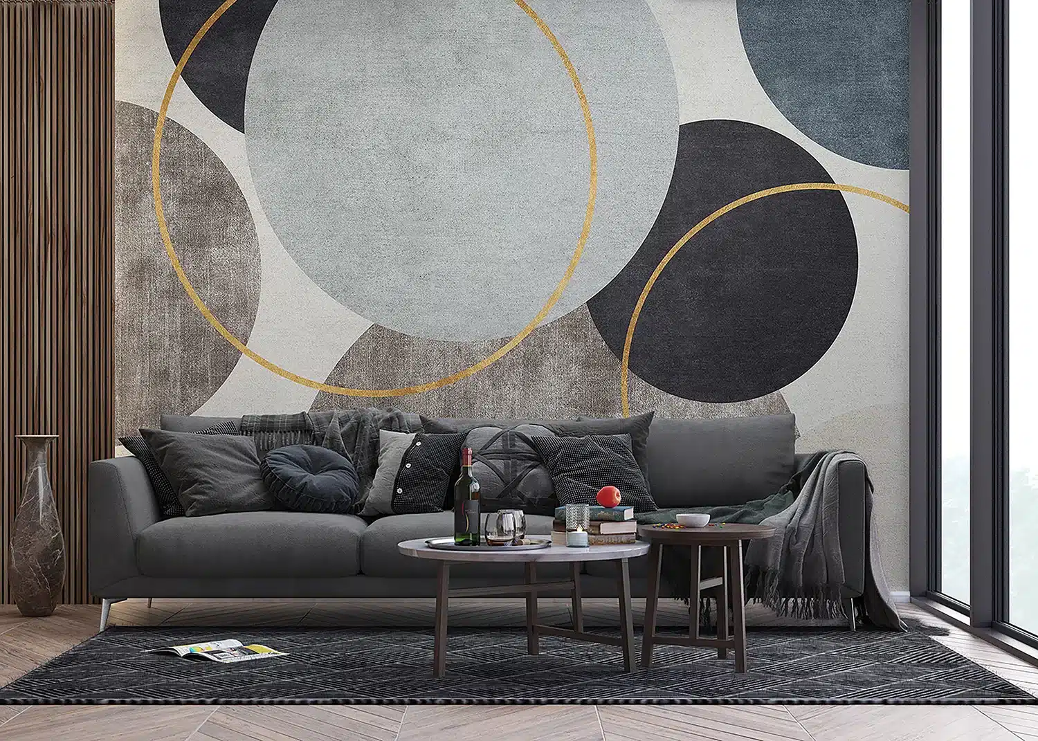 Wall Mural Contemporary Art, Made to Measure, FT5P 352059 5