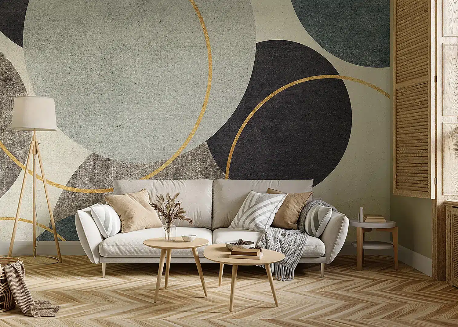 Wall Mural Contemporary Art, Made to Measure, FT5P 352059 2