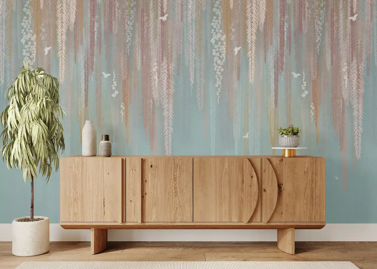 Hanging Tropics | Made-to-Measure Wallpaper | Artlook | FT5P 352071 2