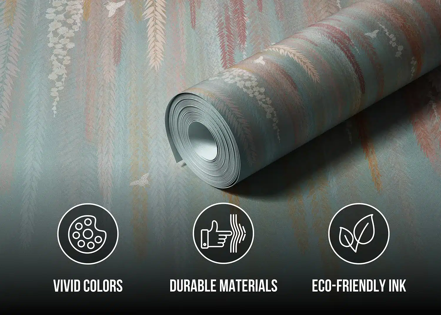 Hanging Tropics | Made-to-Measure Wallpaper | Artlook | FT5P 352071 4