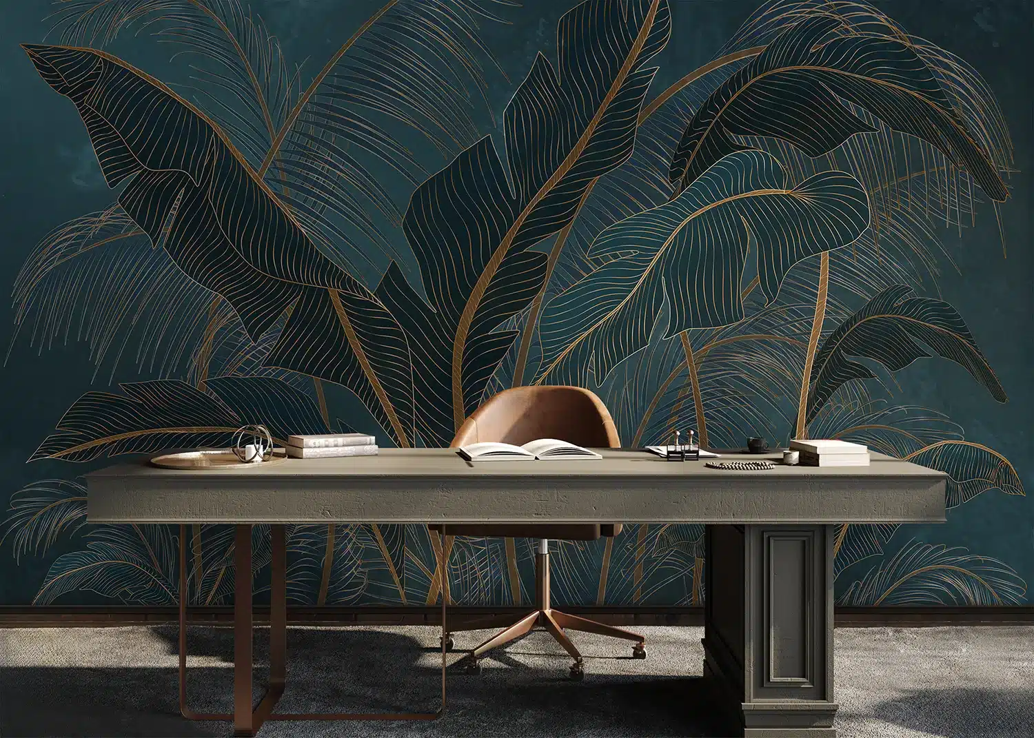 Exotics Palm Leaves | Made-to-Measure Wallpaper | Artlook | FT5P 352073 3