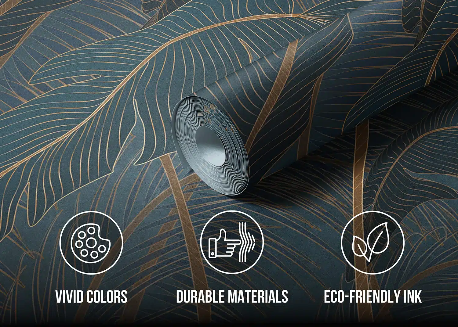 Exotics Palm Leaves | Made-to-Measure Wallpaper | Artlook | FT5P 352073 4