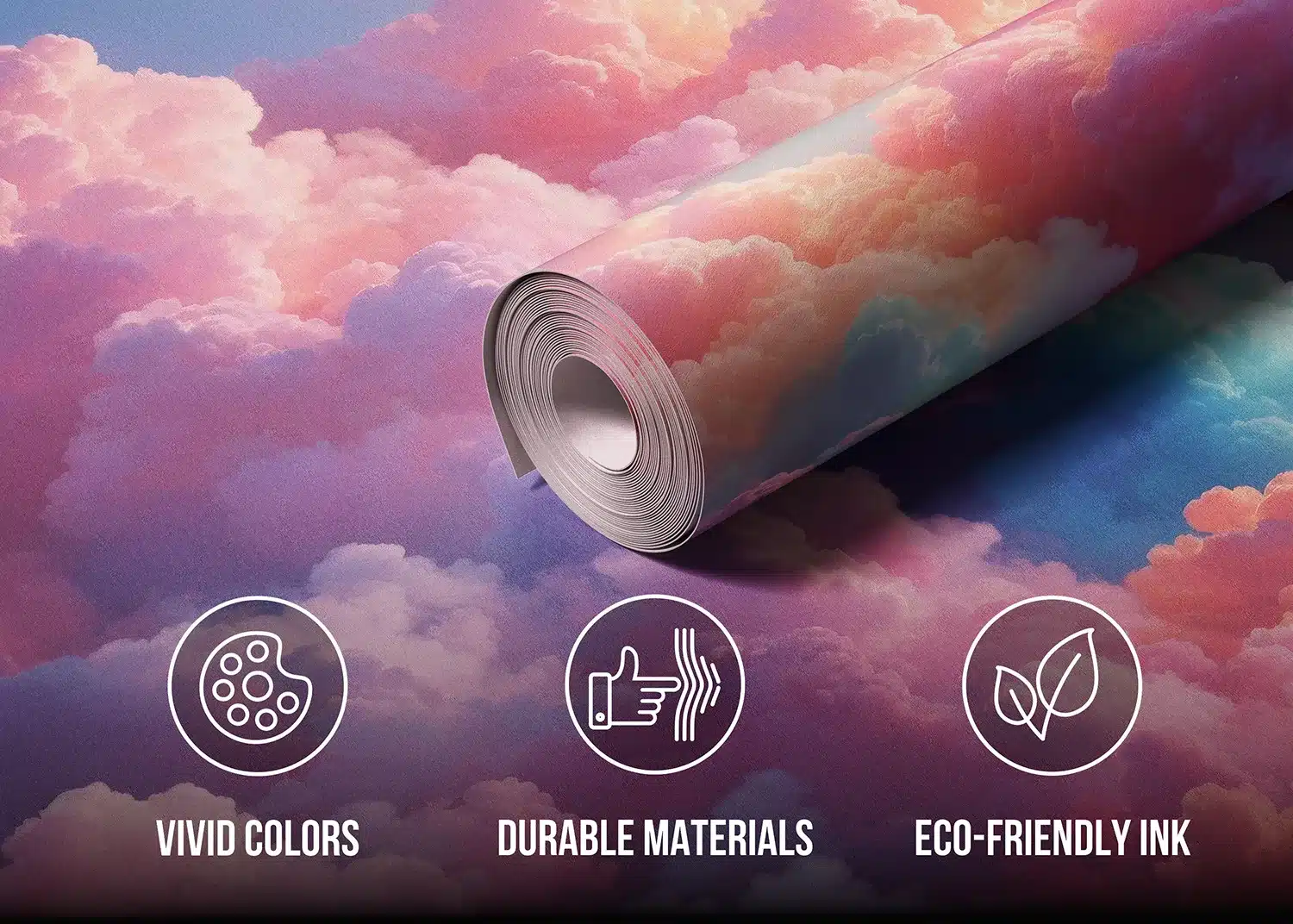Pastel Clouds | Made-to-Measure Wallpaper | Artlook | FT5P 352085 3