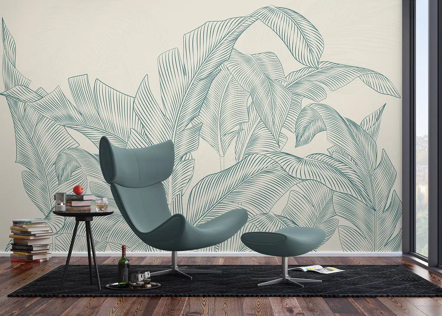 Subtle Palms | Made-to-Measure Wallpaper | Artlook | FT5P 352087