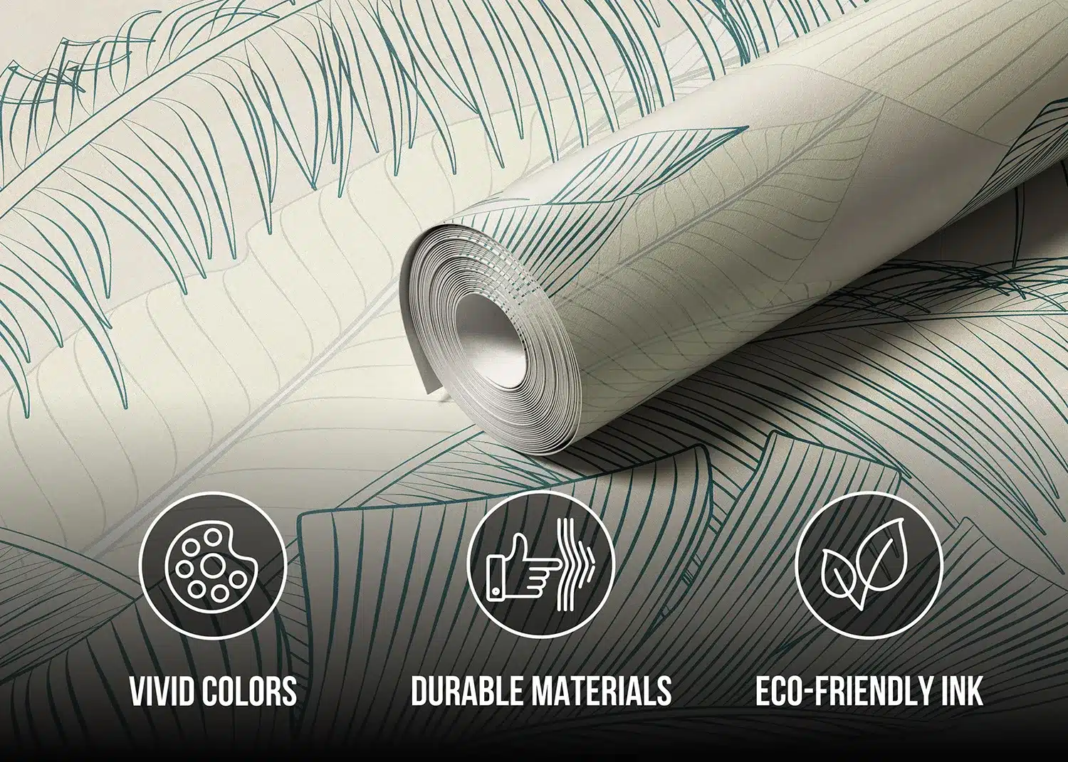 Subtle Palms | Made-to-Measure Wallpaper | Artlook | FT5P 352087 5