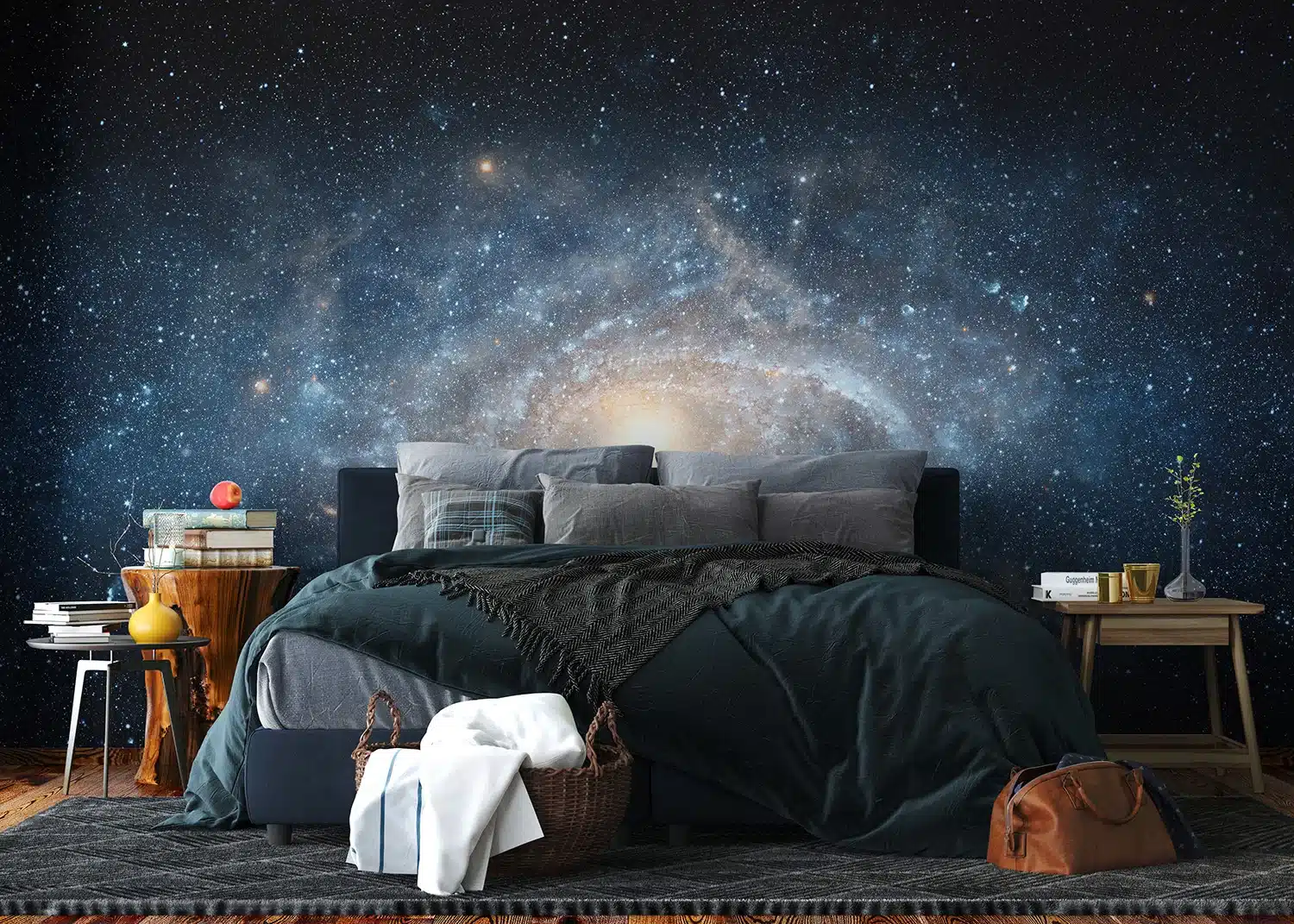 Wall Mural Galaxy Background, Made to Measure, FT5P 352097