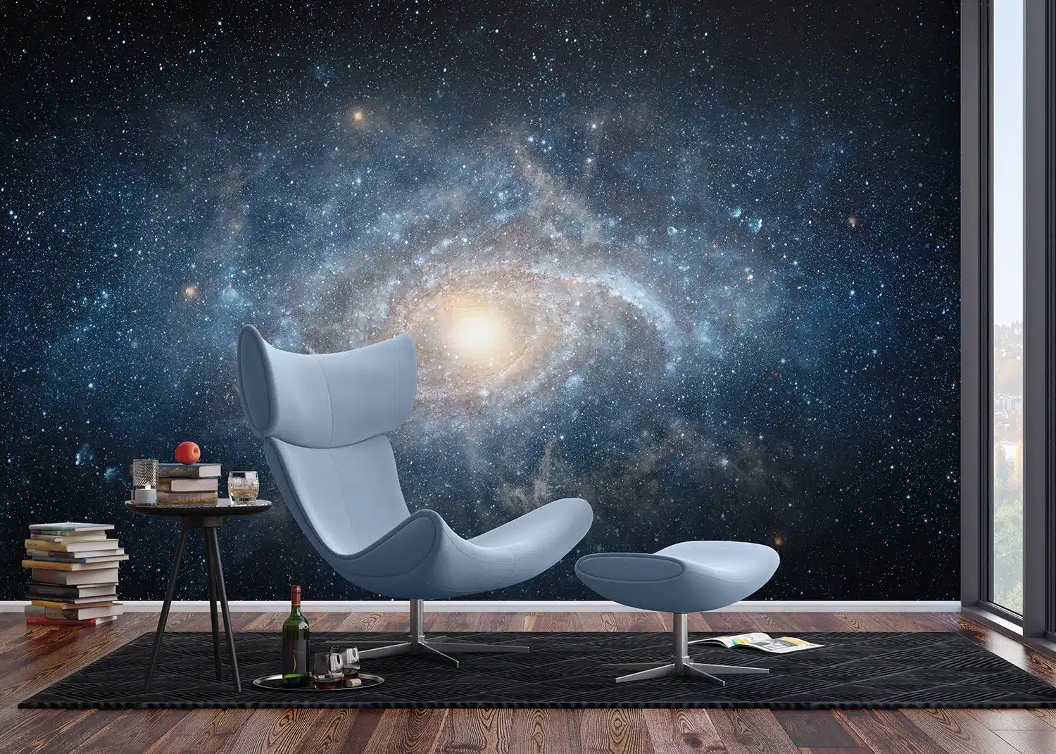 Wall Mural Galaxy Background, Made to Measure, FT5P 352097 3