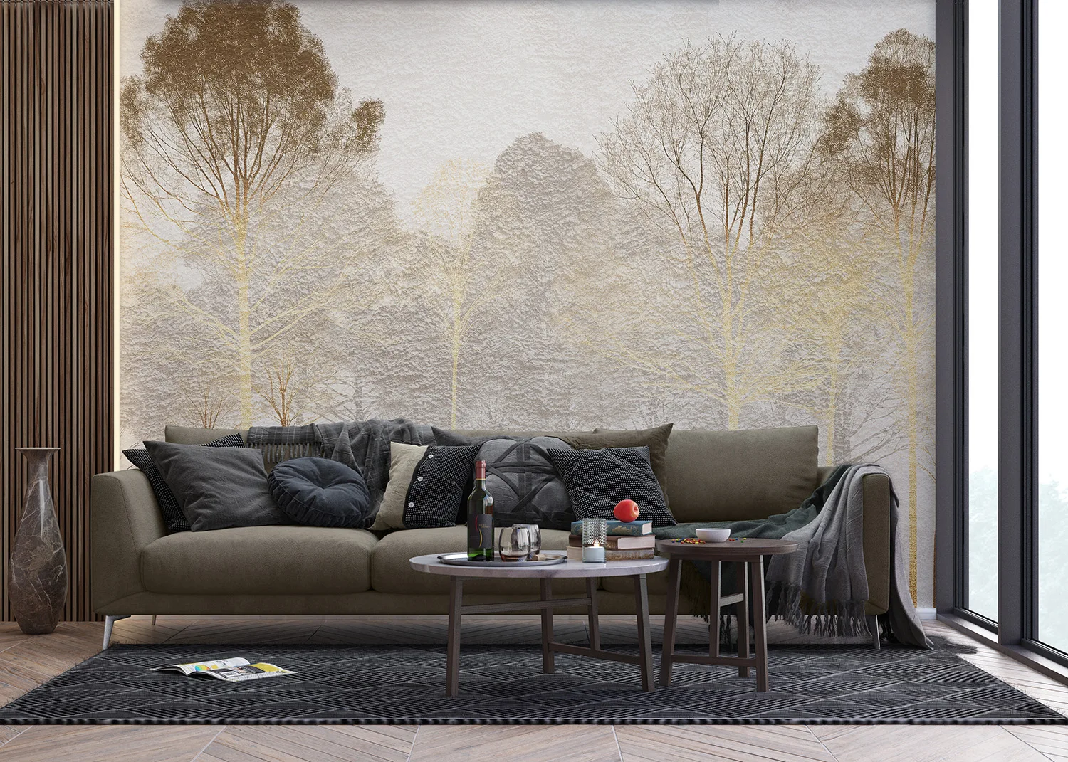 Wall Mural Dreamy Forest, Made to Measure, FT5P 352113 4