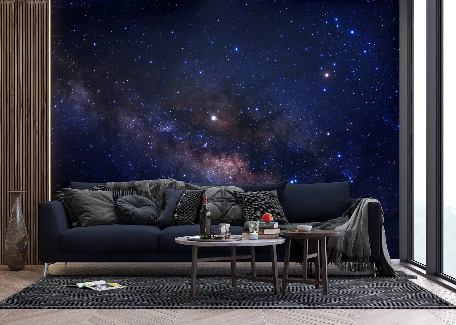 Wall Mural Milky Way View, Made to Measure, FT5P 352115 4