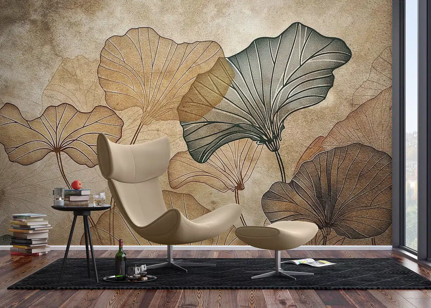 Wall Mural Nostalgic Tropics, Made to Measure, FT5P 352119