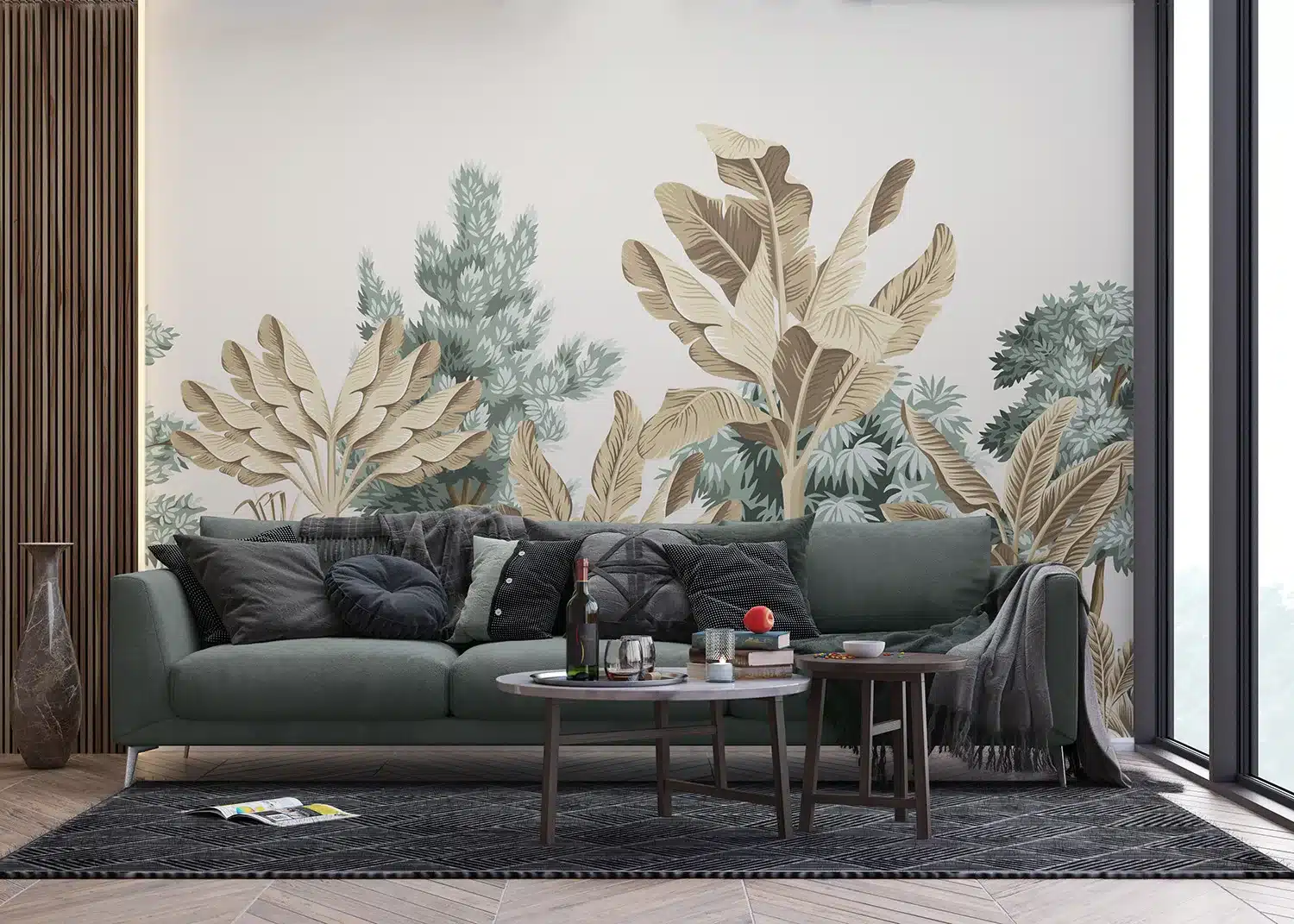 Wall Mural Plain Jungle, Made to Measure, FT5P 352121 3