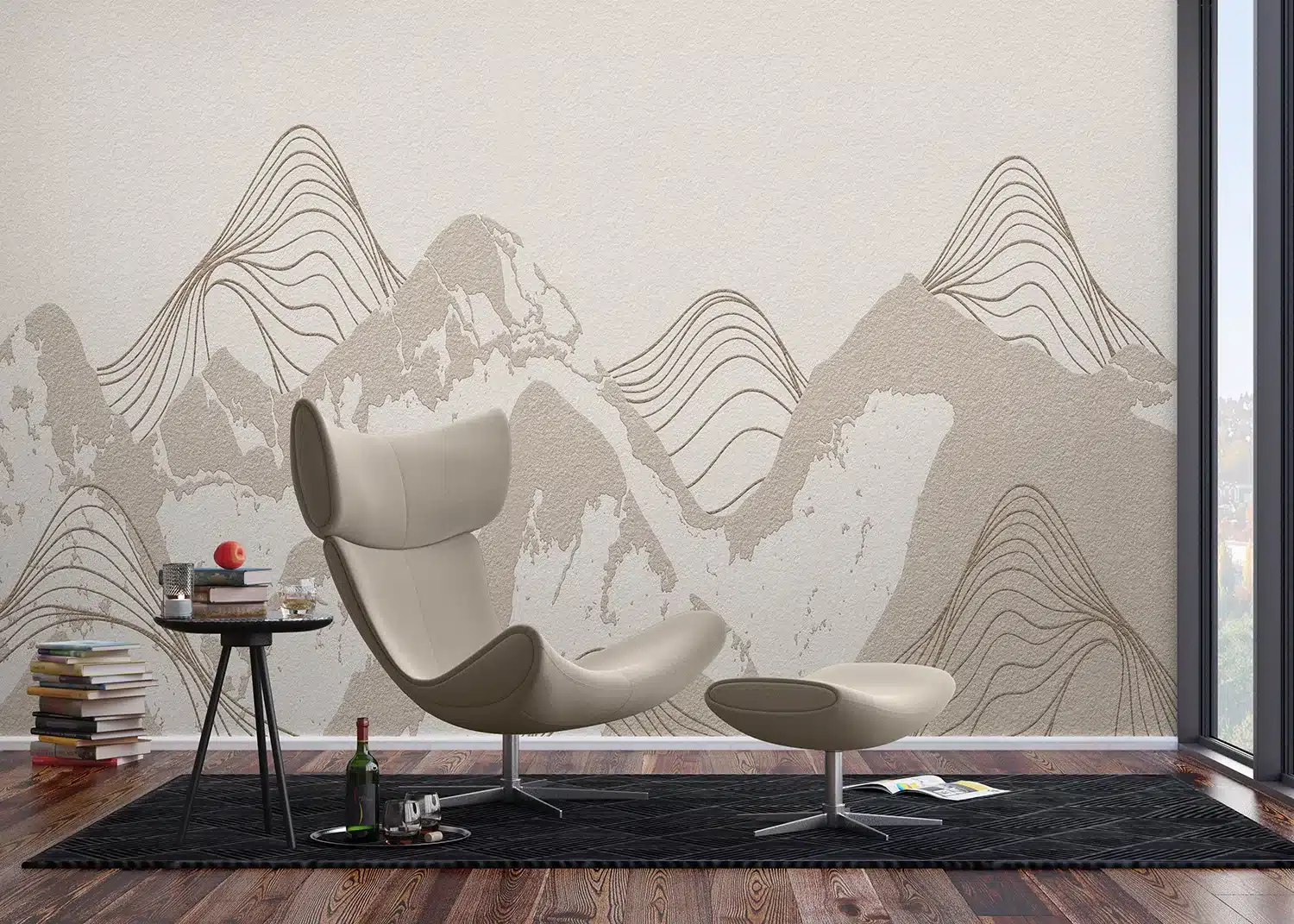 Wall Mural Mountains Landscape, Made to Measure, FT5P 352139 3