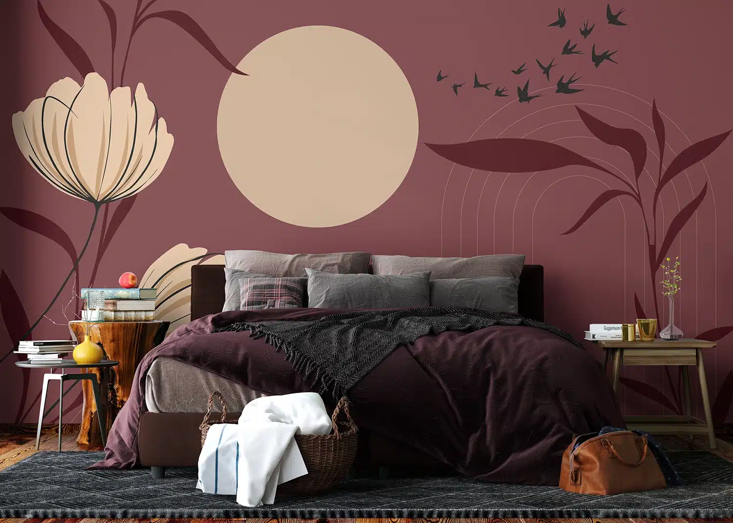 Wall Mural Chinese Garden, Made to Measure, FT5P 352145