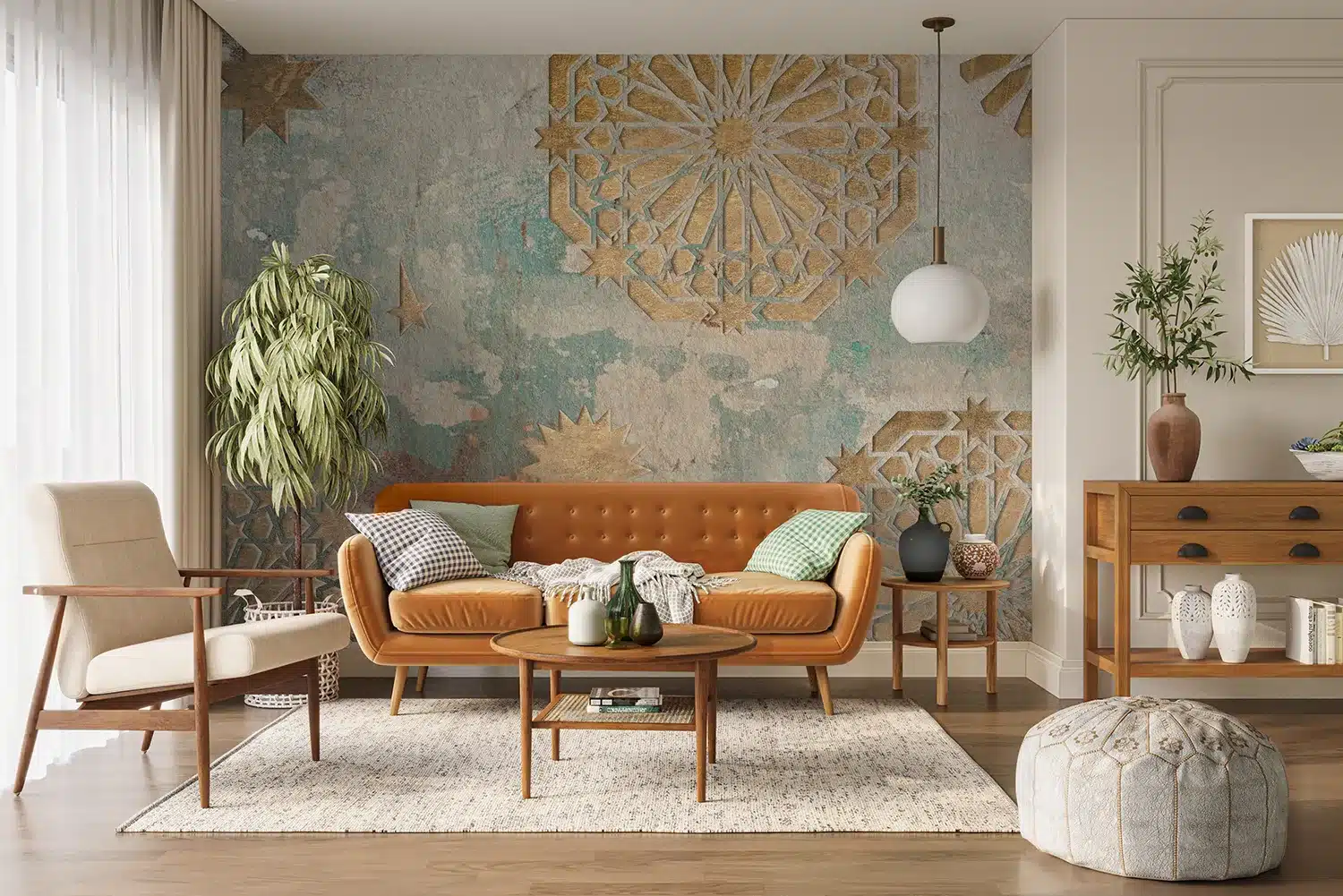 Wall Mural Antique Pattern, Made to Measure, FT5P 352149