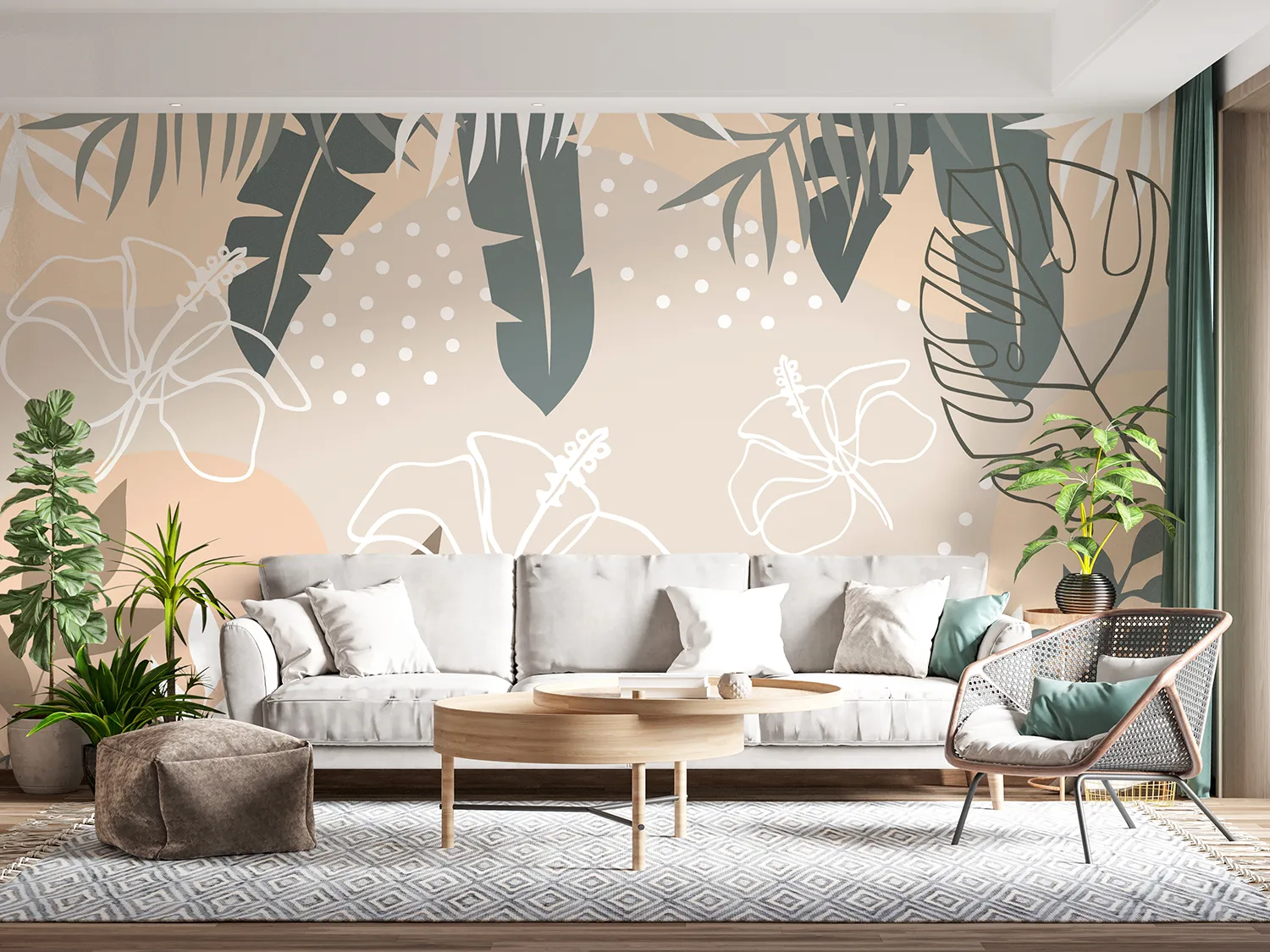 Abstract Illustration | Made-to-Measure Wallpaper | Artlook | FT5P 352153 4