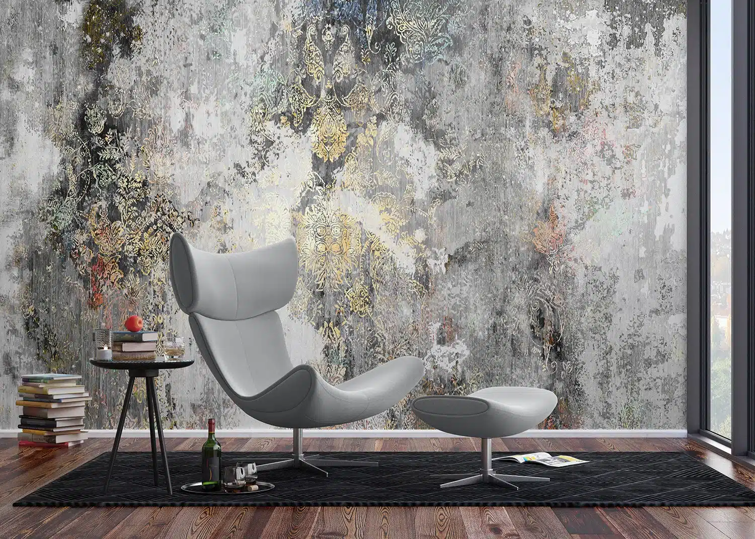 Wall Mural Grunge Background, Made to Measure, FT5P 352157