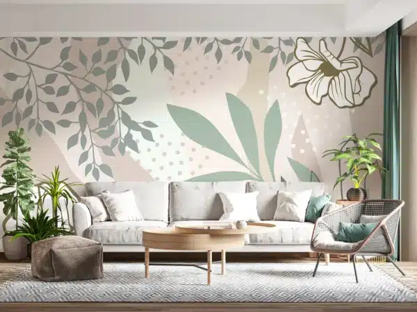 Vector Flowers | Made-to-Measure Wallpaper | Artlook | FT5P 352161