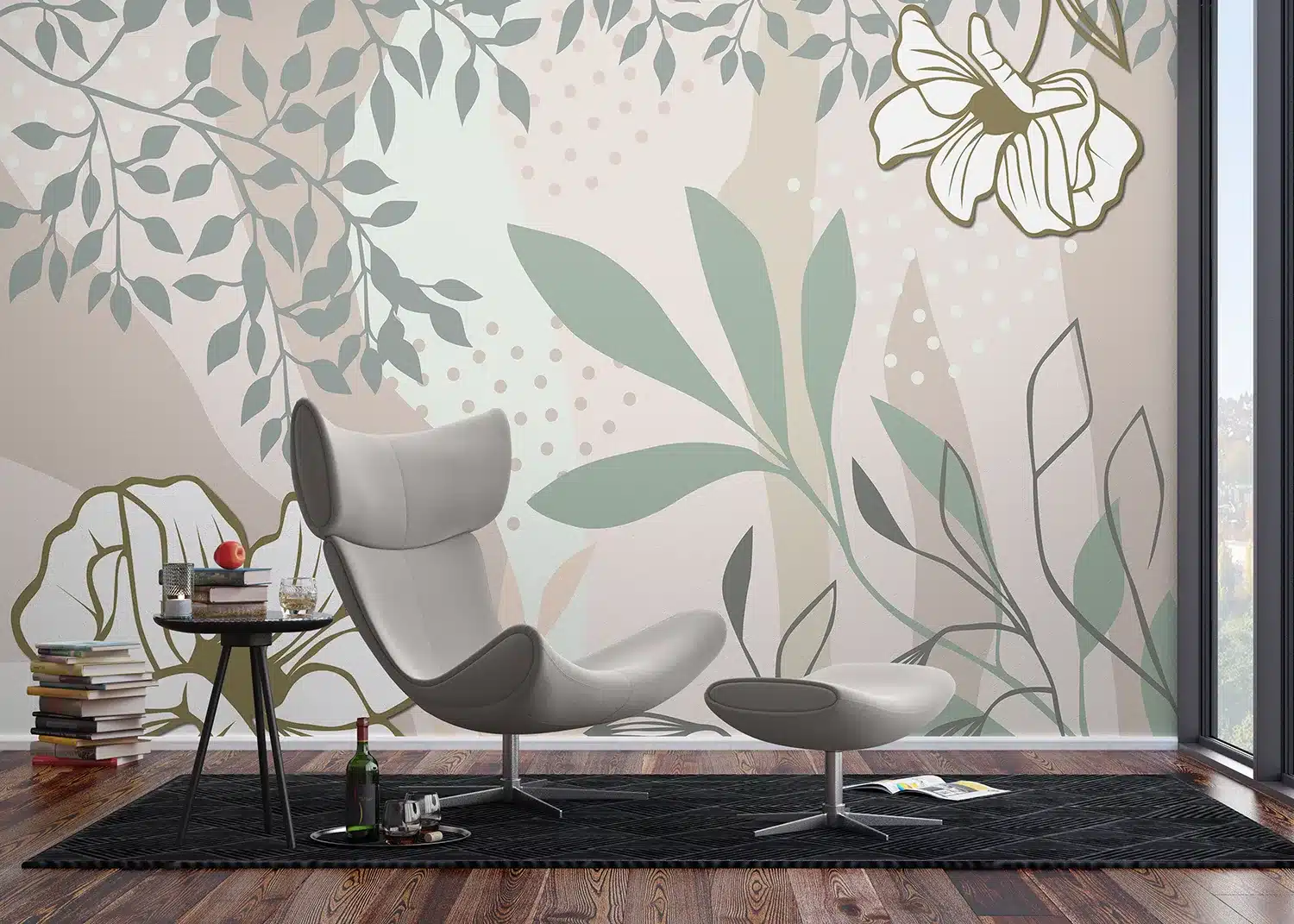 Vector Flowers | Made-to-Measure Wallpaper | Artlook | FT5P 352161 3