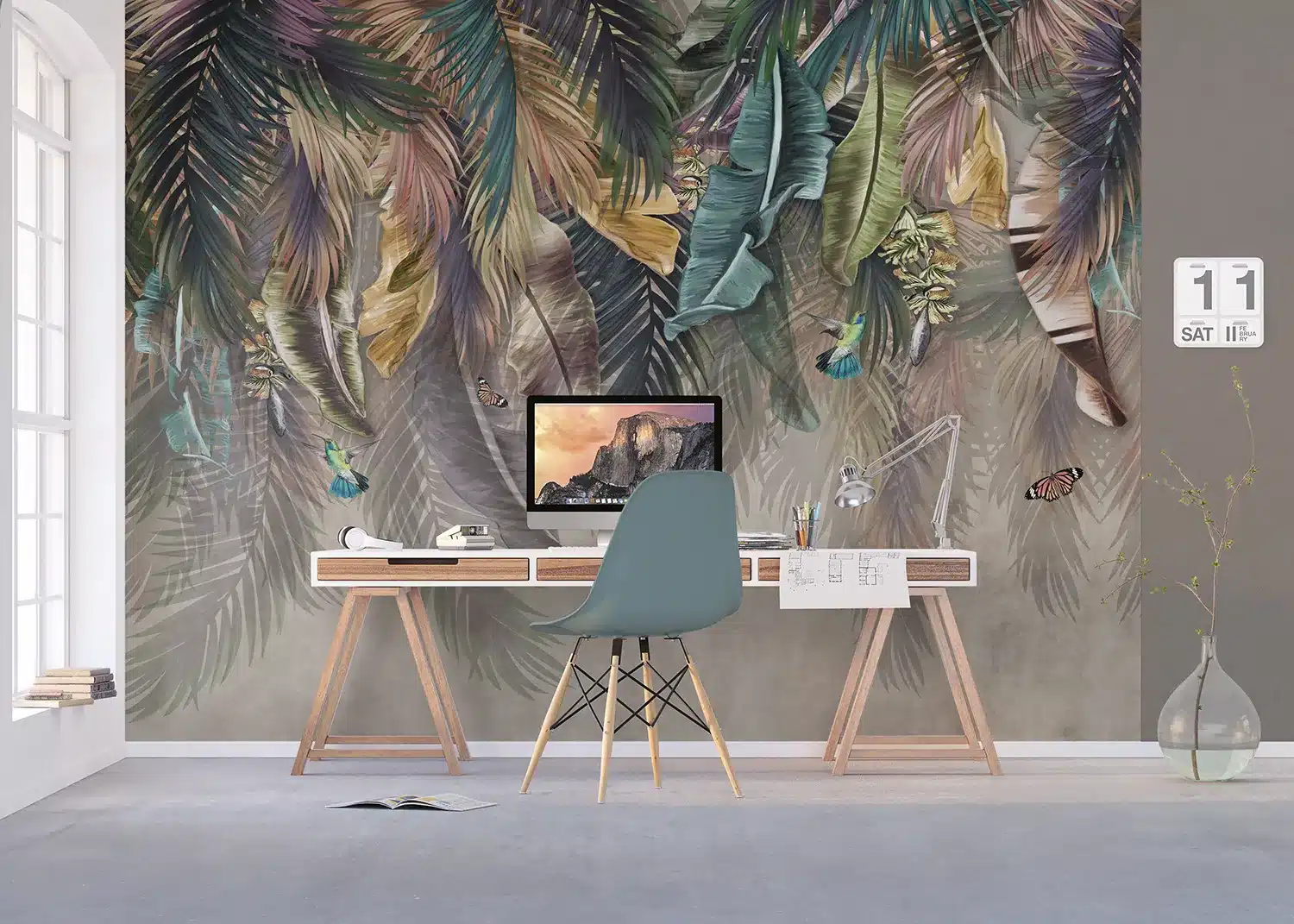 Feathers | Made-to-Measure Wallpaper | Artlook | FT5P 352173 2