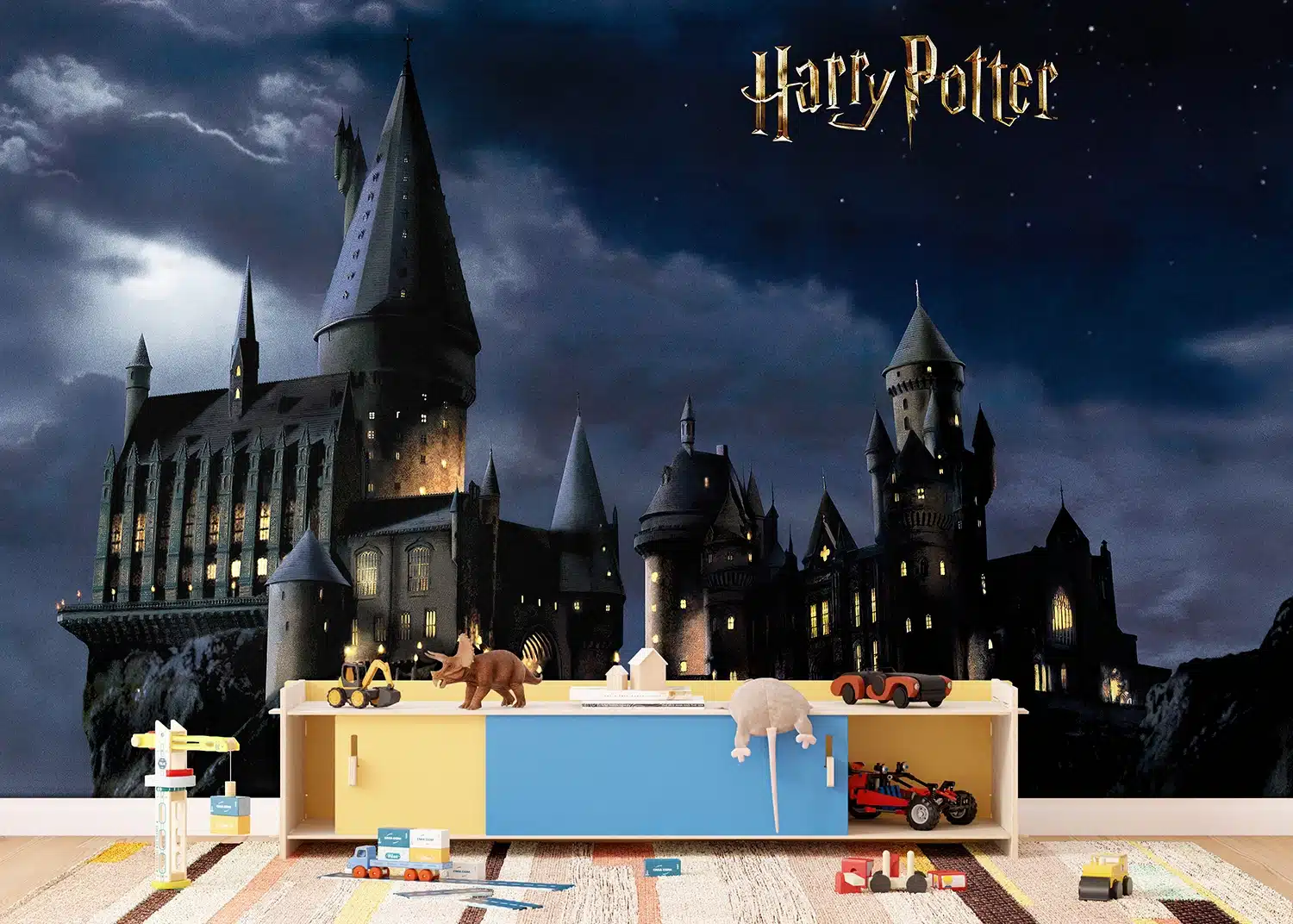 Wall Mural Harry Potter Hogwarts, Made to Measure, FT5P 352183 3
