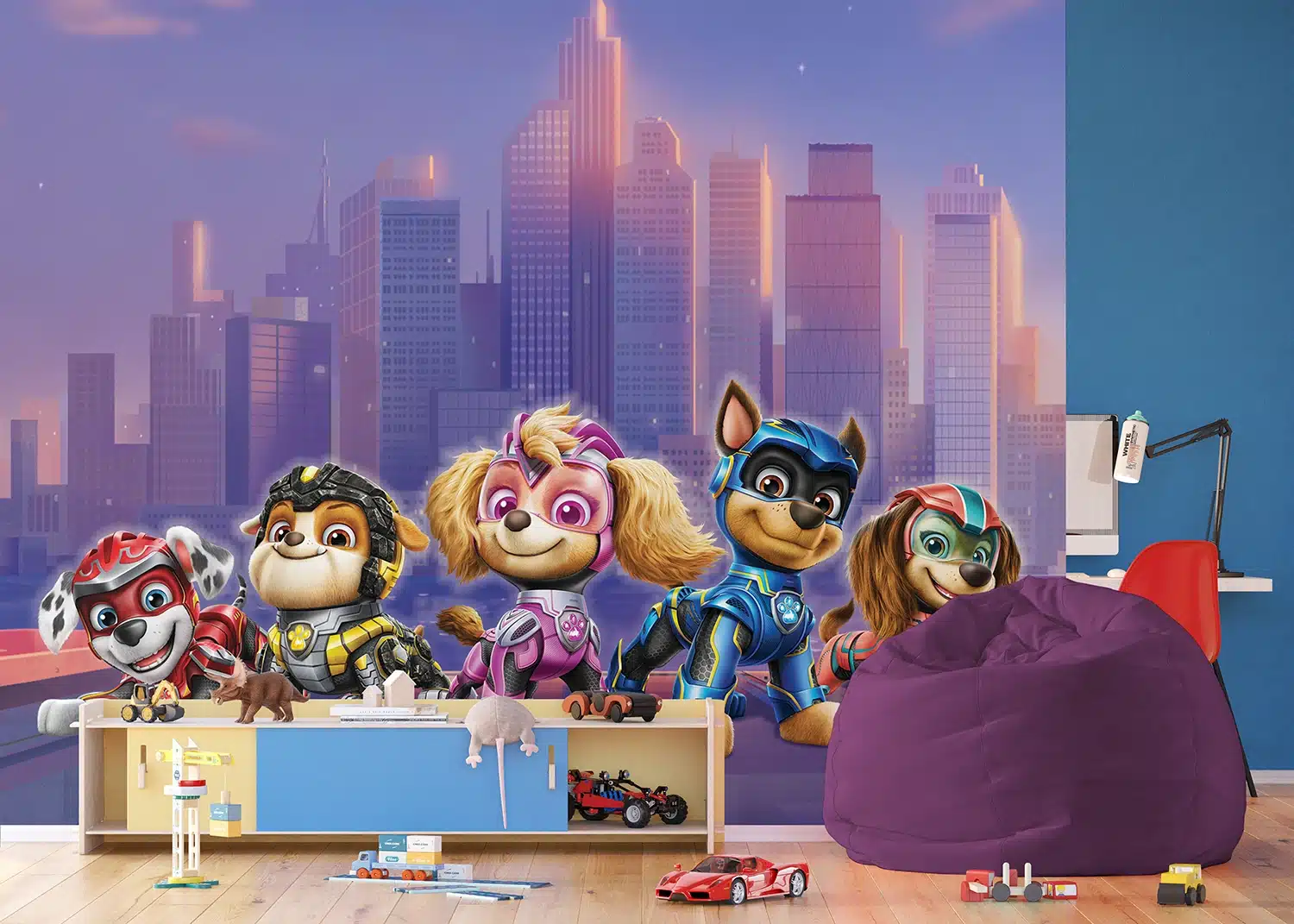 Wall Mural Paw Patrol Movie Full Team, Made to Measure, FT5P 352195 3