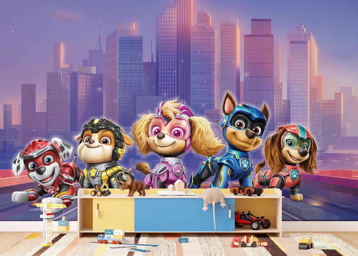 Wall Mural Paw Patrol Movie Full Team, Made to Measure, FT5P 352195 2